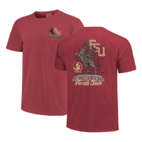 Thumbnail for Florida State Seminoles Unconquered Statue Garnet Tshirt