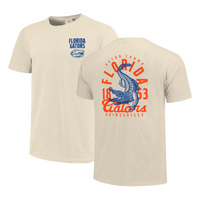 Thumbnail for Florida Gators Mascot Overlay Ivory Tshirt