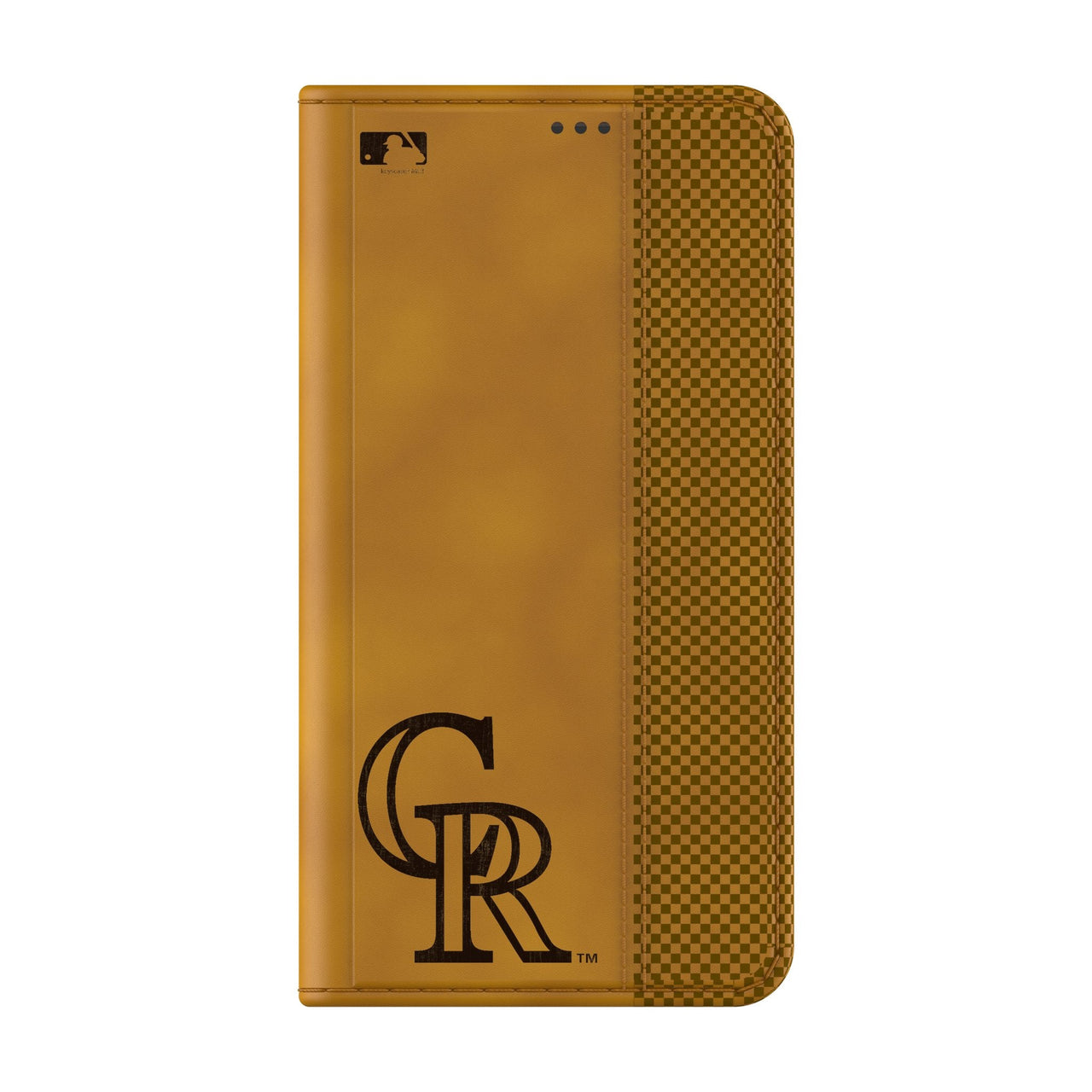 Colorado Rockies Burn Folio Phone Case-1