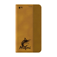 Thumbnail for Miami Marlins Burn Folio Phone Case-1