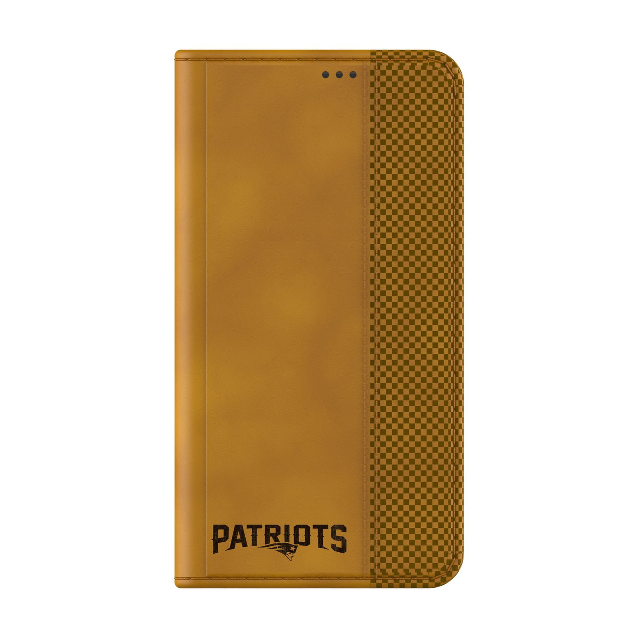 New England Patriots Burn Folio Phone Case-1