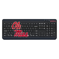 Thumbnail for Mississippi Ole Miss Rebels Linen Wireless USB Keyboard-0