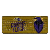 Thumbnail for Baltimore Ravens 2024 Illustrated Limited Edition Wireless USB Keyboard-0