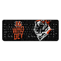 Thumbnail for Cincinnati Bengals 2024 Illustrated Limited Edition Wireless USB Keyboard-0