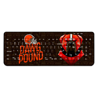 Thumbnail for Cleveland Browns 2024 Illustrated Limited Edition Wireless USB Keyboard-0