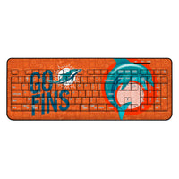 Thumbnail for Miami Dolphins 2024 Illustrated Limited Edition Wireless USB Keyboard-0