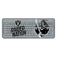 Thumbnail for Las Vegas Raiders 2024 Illustrated Limited Edition Wireless USB Keyboard-0