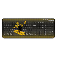 Thumbnail for Pittsburgh Steelers 1961 Historic Collection Linen Wireless USB Keyboard-0