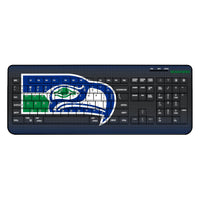 Thumbnail for Seattle Seahawks Historic Collection Linen Wireless USB Keyboard-0