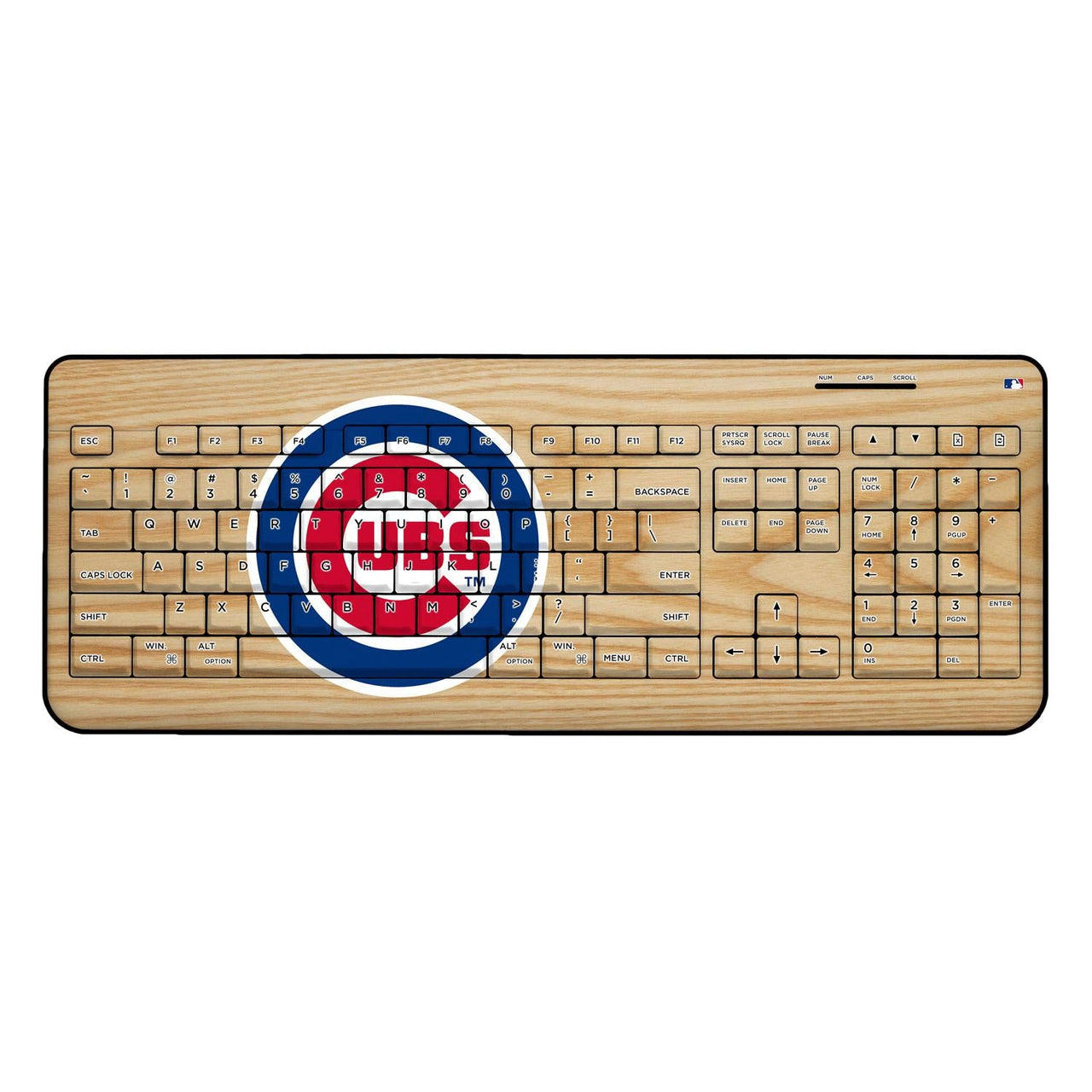 Chicago Cubs Baseball Bat Wireless USB Keyboard-0