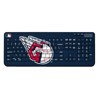 Thumbnail for Cleveland Guardians Solid Wireless USB Keyboard-0