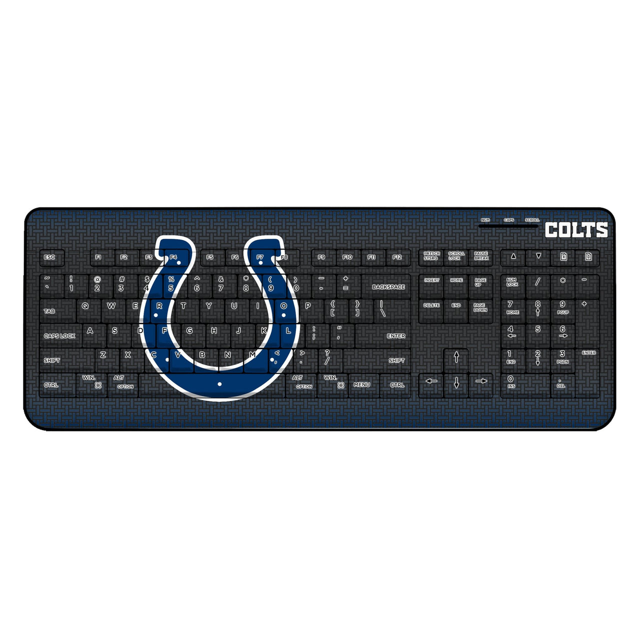 Indianapolis Colts Linen Wireless USB Keyboard-0