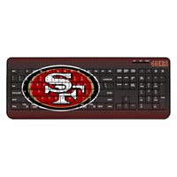 Thumbnail for San Francisco 49ers Linen Wireless USB Keyboard-0