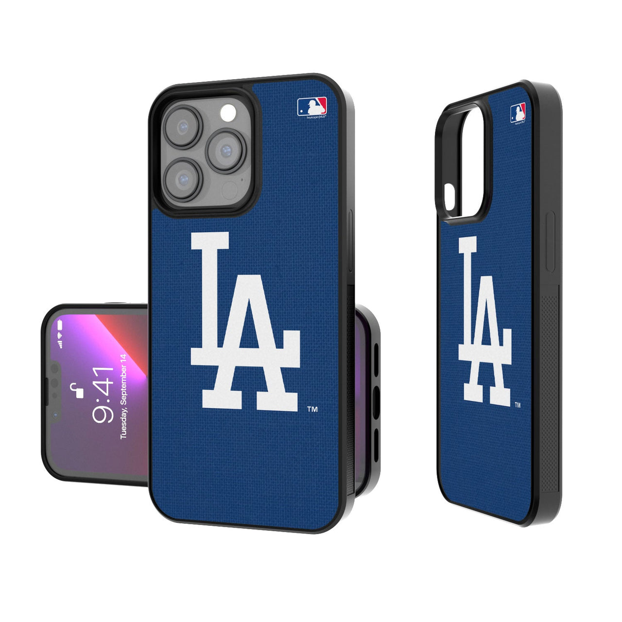 LA Dodgers Solid Bump Case-0