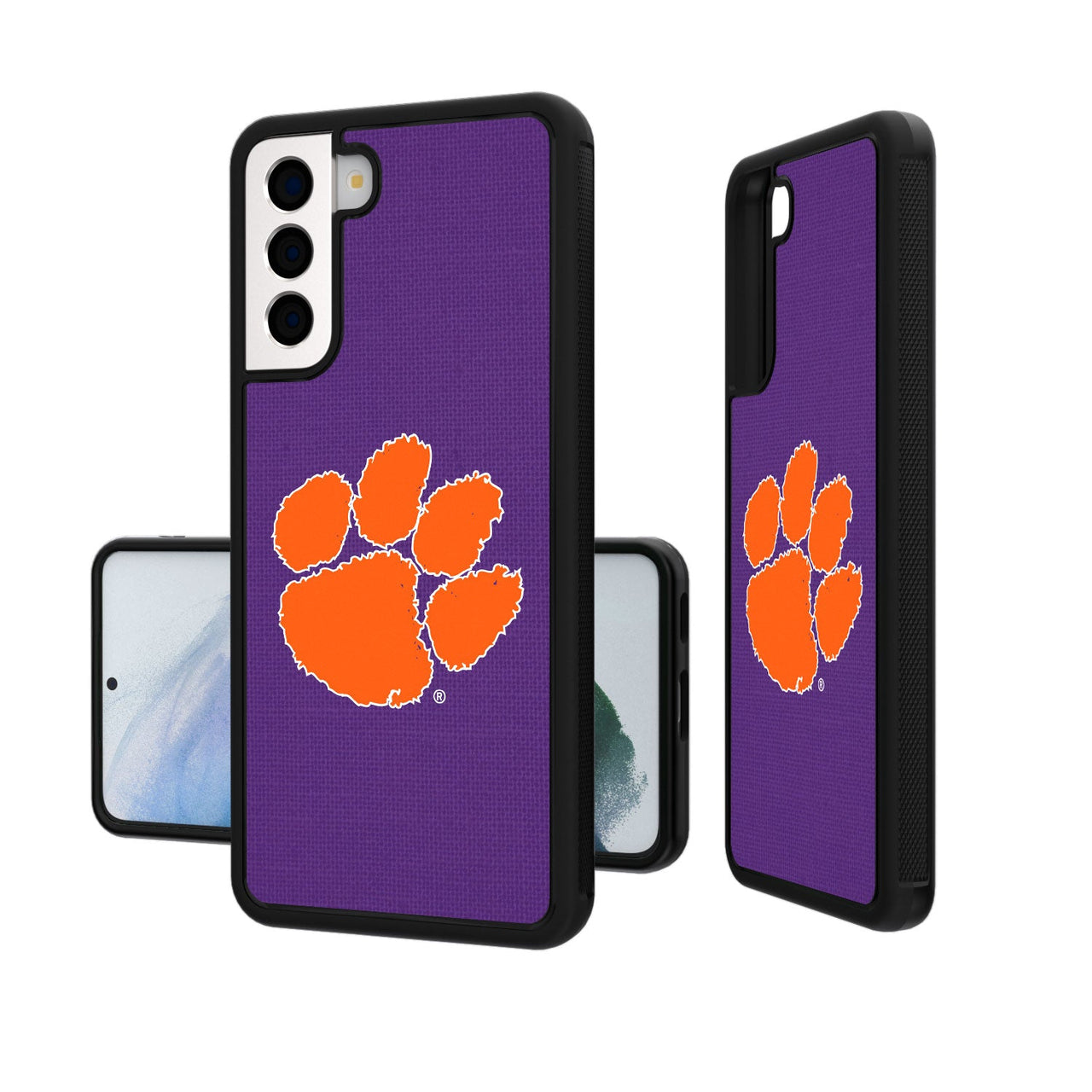 Clemson Tigers Solid Bumper Case-19