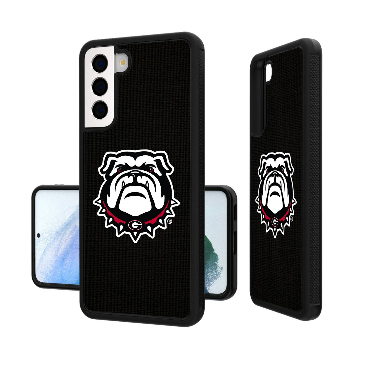 Georgia Bulldogs Solid Bumper Case-19