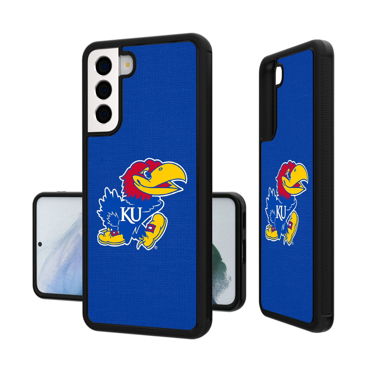 Kansas Jayhawks Solid Bumper Case-19