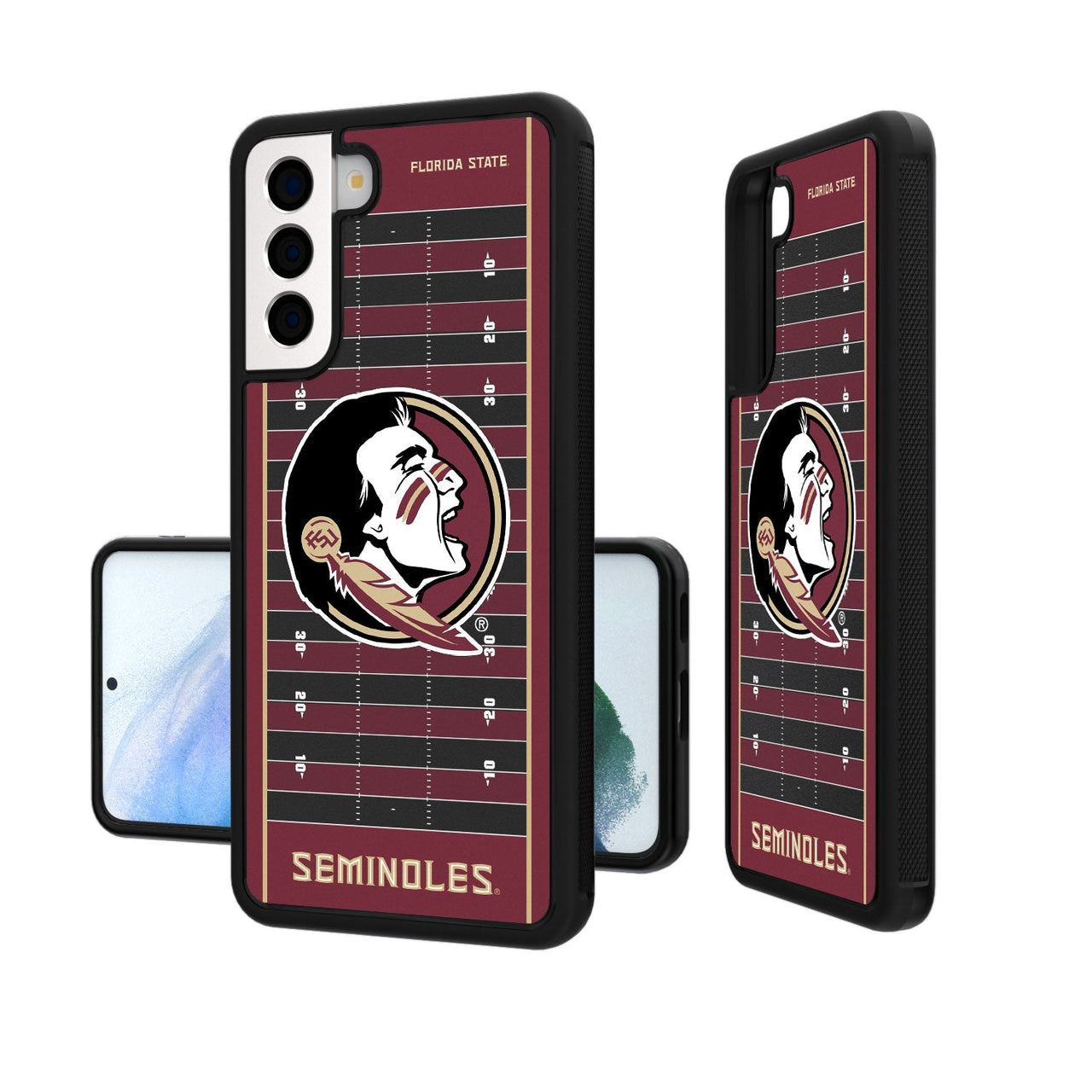 Florida State Seminoles Football Field Bumper Case-19