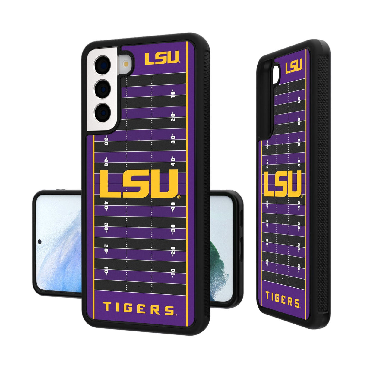 Louisiana State University Tigers Football Field Bumper Case-19