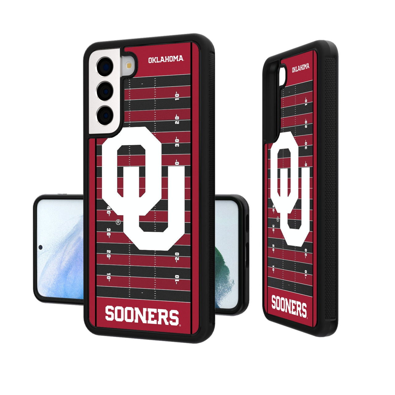 Oklahoma Sooners Football Field Bumper Case-19