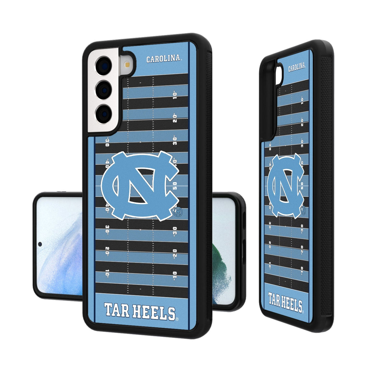 North Carolina Tar Heels Football Field Bumper Case-19