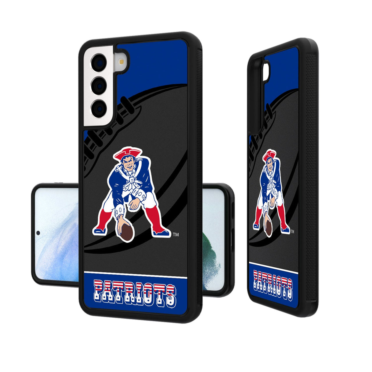 New England Patriots Passtime Bumper Case-19