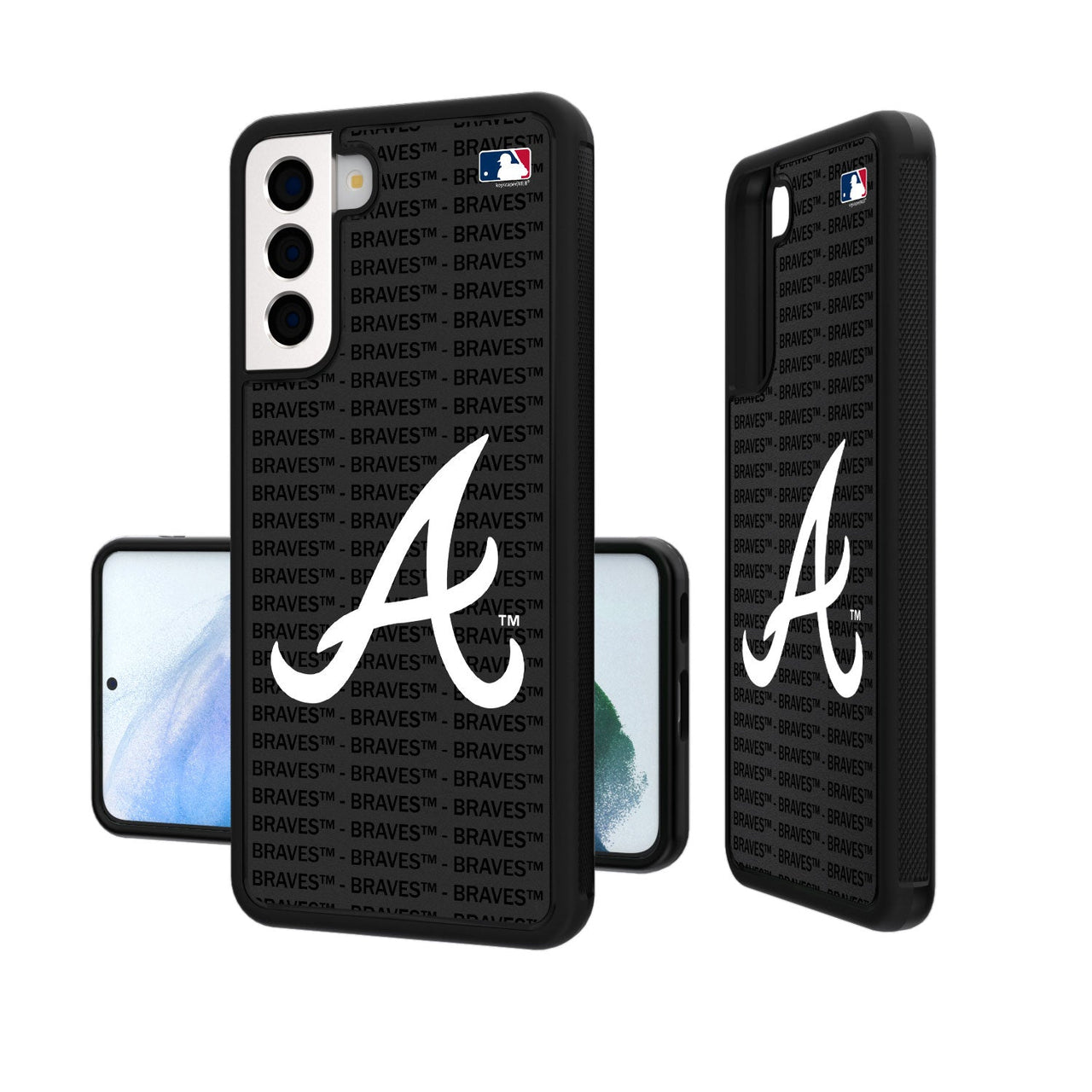 Atlanta Braves Blackletter Bumper Case-19