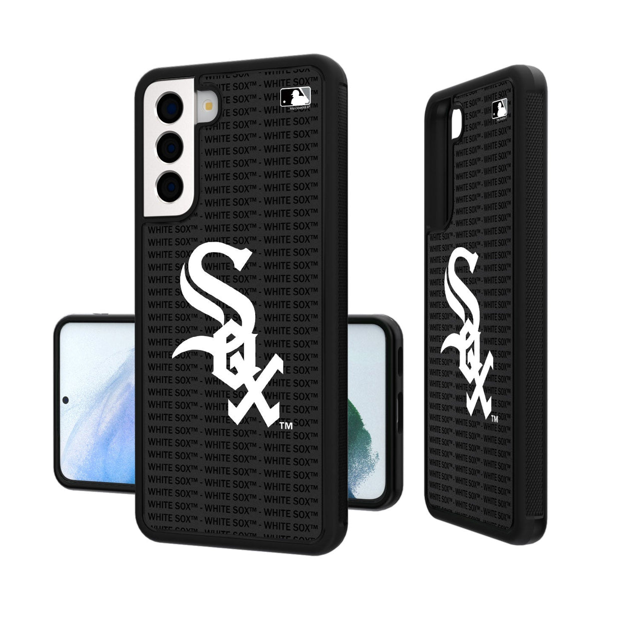 Chicago White Sox Blackletter Bumper Case-19