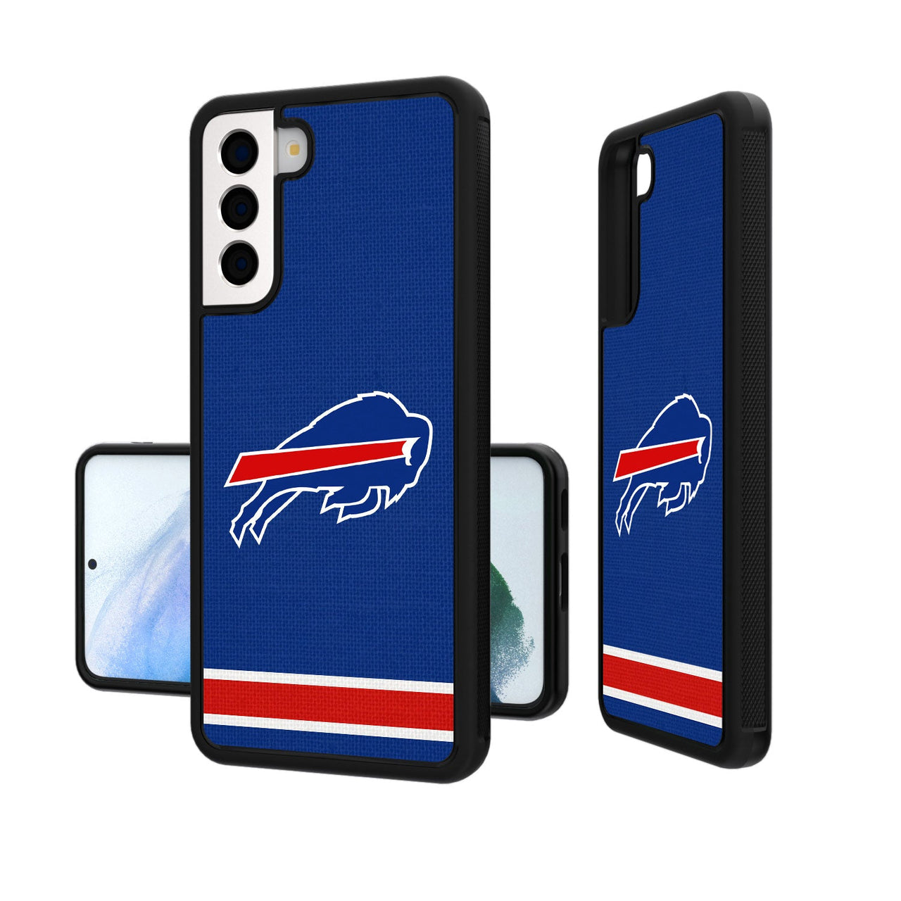 Buffalo Bills Stripe Bumper Case-19