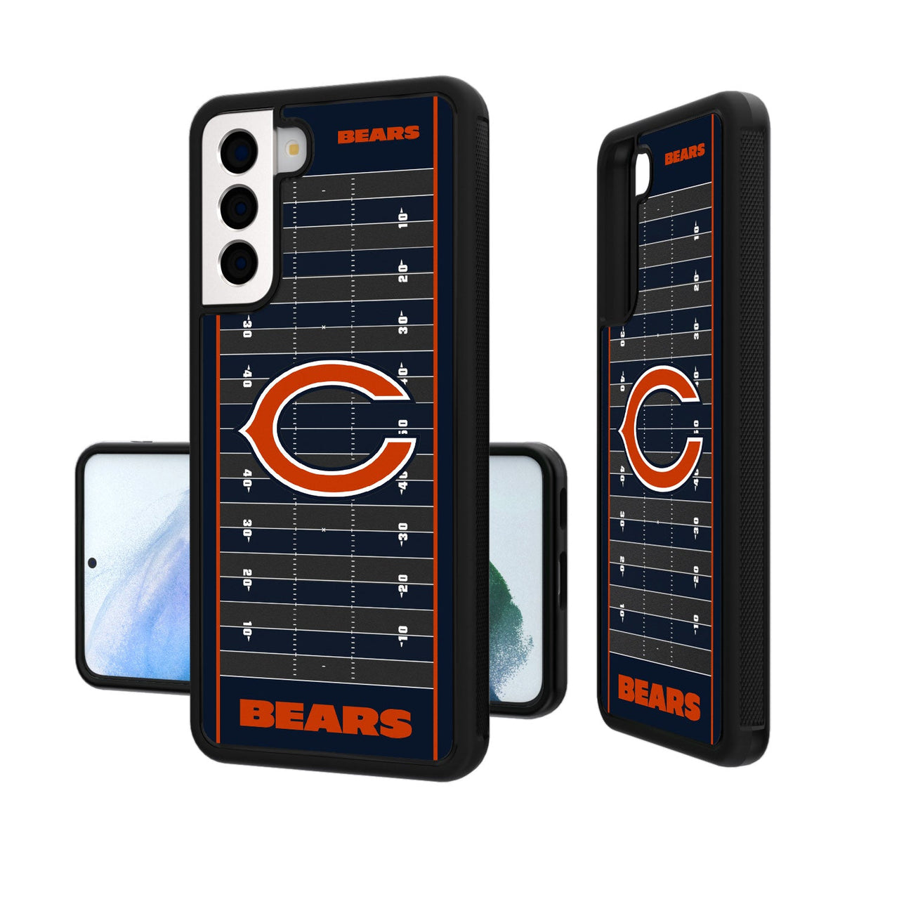 Chicago Bears Football Field Bumper Case-19