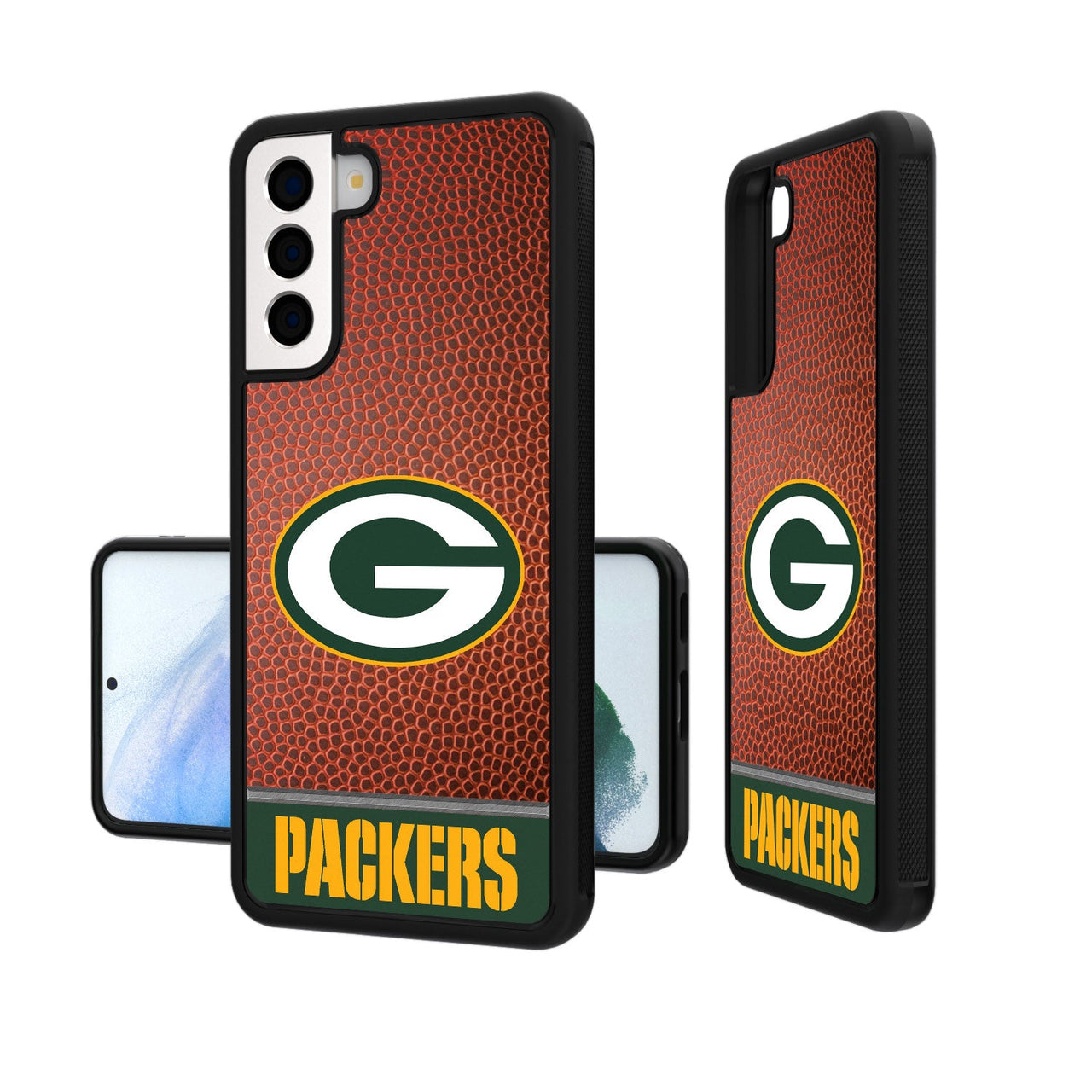 Green Bay Packers Football Wordmark Bumper Case-19