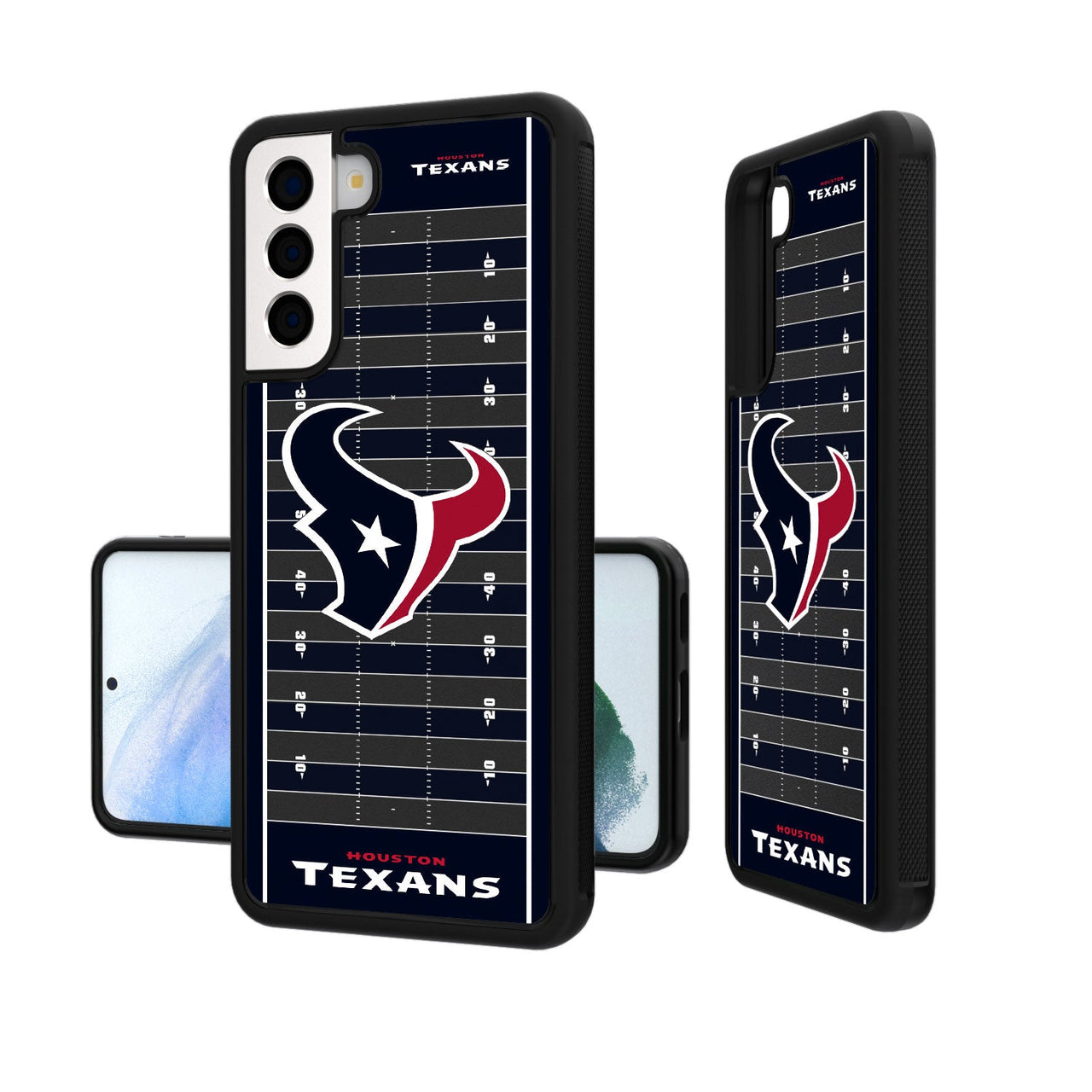 Houston Texans Football Field Bumper Case-19