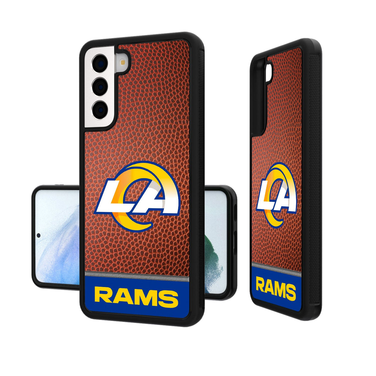 Los Angeles Rams Football Wordmark Bumper Case-19