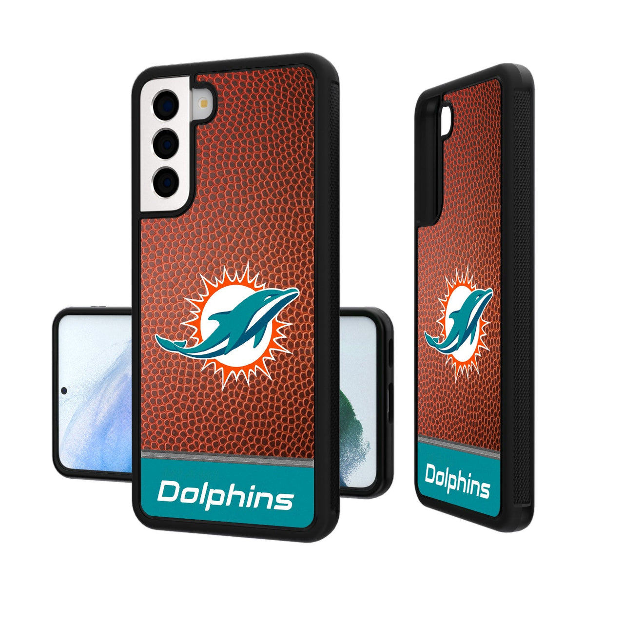 Miami Dolphins Football Wordmark Bumper Case-19