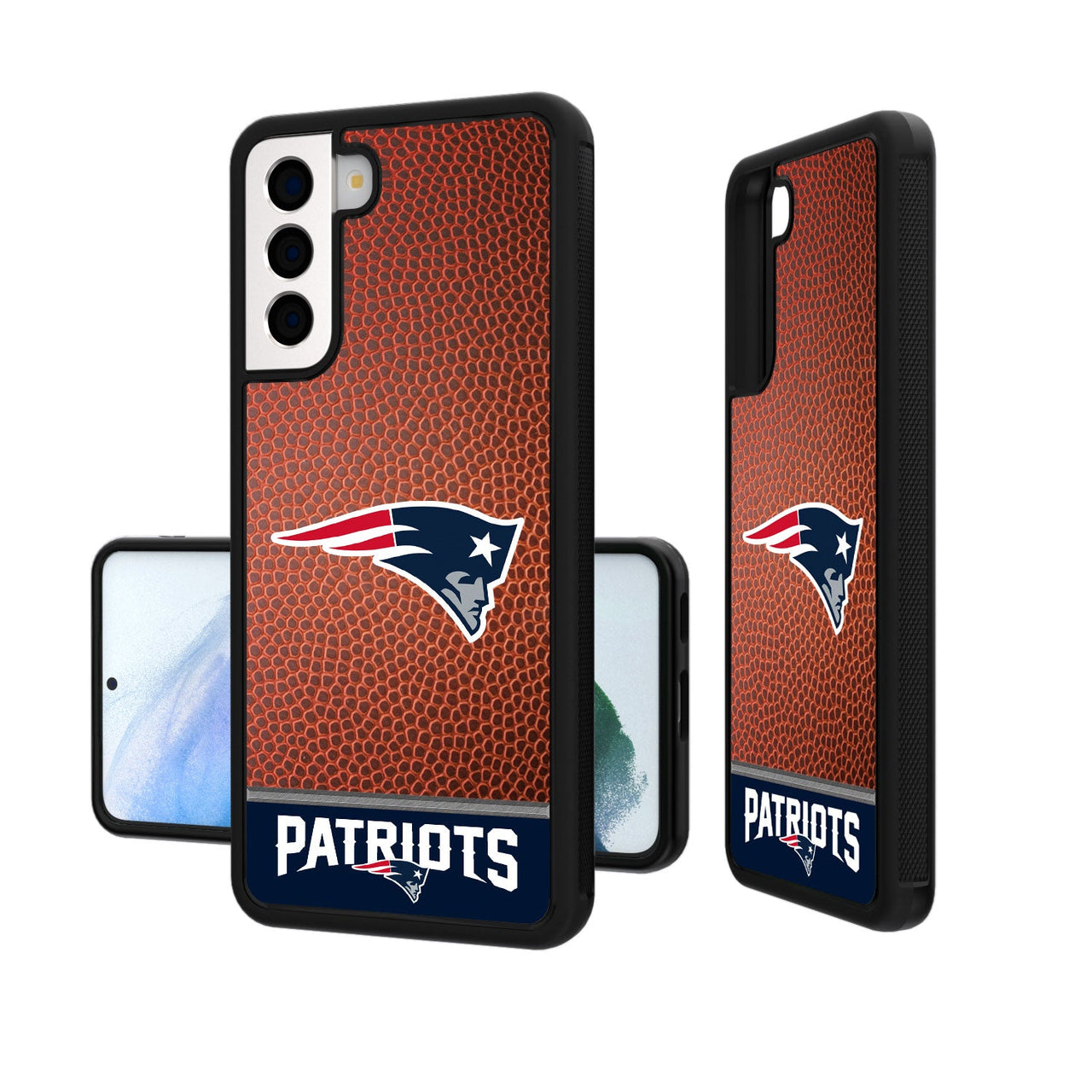 New England Patriots Football Wordmark Bumper Case-19