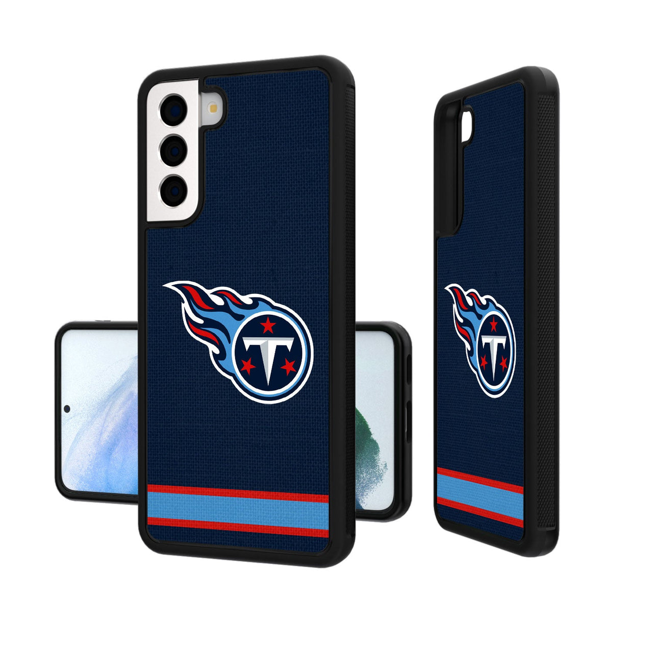 Tennessee Titans Stripe Bumper Case-19