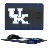 Thumbnail for Kentucky Wildcats Linen 15-Watt Wireless Charger and Mouse Pad-0