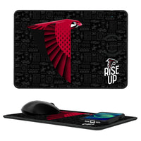 Thumbnail for Atlanta Falcons 2024 Illustrated Limited Edition 15-Watt Wireless Charger and Mouse Pad-0