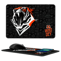 Thumbnail for Cincinnati Bengals 2024 Illustrated Limited Edition 15-Watt Wireless Charger and Mouse Pad-0