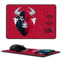 Thumbnail for Houston Texans 2024 Illustrated Limited Edition 15-Watt Wireless Charger and Mouse Pad-0