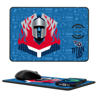 Thumbnail for Tennessee Titans 2024 Illustrated Limited Edition 15-Watt Wireless Charger and Mouse Pad-0