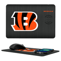 Thumbnail for Cincinnati Bengals Linen 15-Watt Wireless Charger and Mouse Pad-0