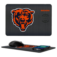 Thumbnail for Chicago Bears Linen 15-Watt Wireless Charger and Mouse Pad-0