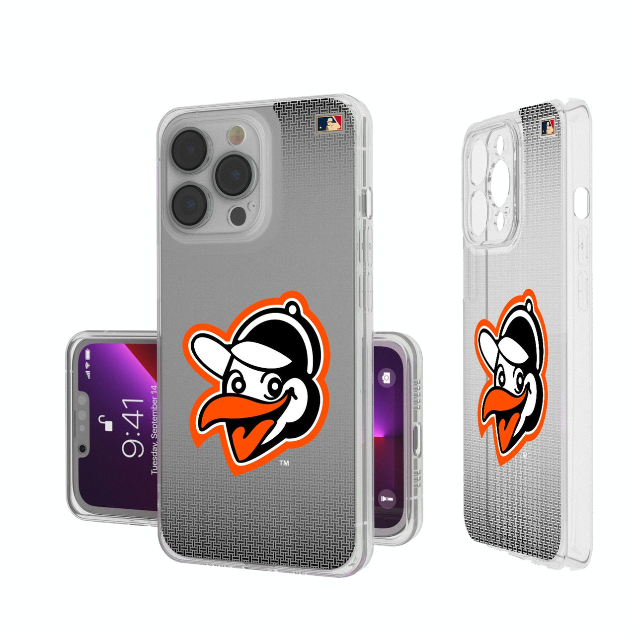 Baltimore Orioles 1955 - Cooperstown Collection Linen Clear Phone Case-0