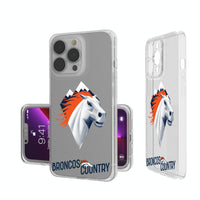 Thumbnail for Denver Broncos 2024 Illustrated Limited Edition Clear Phone Case-0