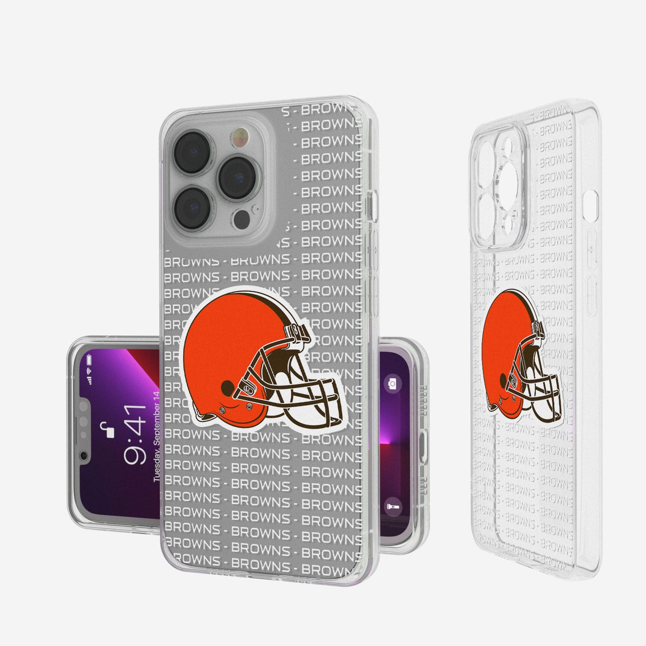 Cleveland Browns Blackletter Clear Case-0