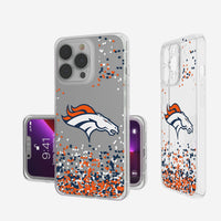 Thumbnail for Denver Broncos Confetti Clear Case-0