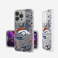 Thumbnail for Denver Broncos Paisley Clear Case-0