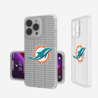 Thumbnail for Miami Dolphins Blackletter Clear Case-0