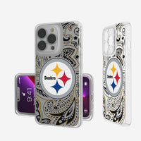 Thumbnail for Pittsburgh Steelers Paisley Clear Case-0